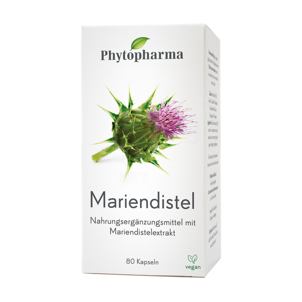 Mariendistel Kapseln Phytopharma 80 Kps